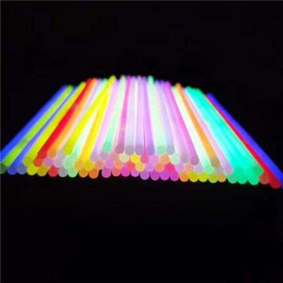 144-Piece Glow Stick Set: 8" Bracelets & Necklaces for Parties and Events - Picture 6 of 7